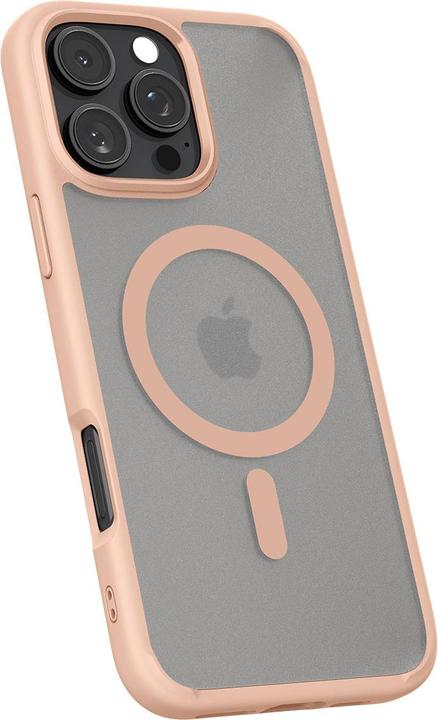 Actual product image Spigen Ultra Hybrid TPU Back Cover Pink/Transparent Magnetic Apple iPhone 16 Pro Max (Apple iPhone 16 Pro Max)