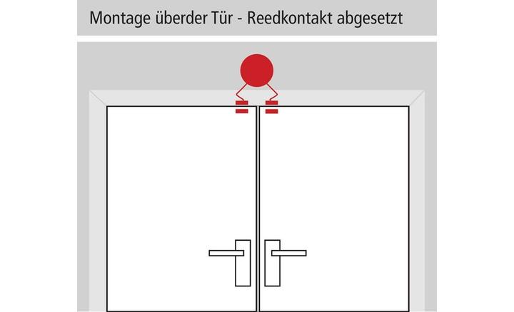 Image du produit GFS Dispositif de surveillance Dexcon sans pré-alarme Surveillance des portes et fenêtres Plastique