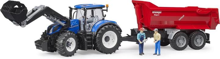 Actual product image Bruder New Holland T7.315 with front loader