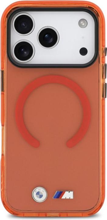 Image du produit BMW Etui M IML Shockproof Metal Logos MagSafe do iPhone 17 Pro promarańczowy (Apple iPhone 17 Pro)