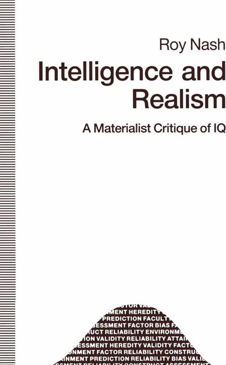 Produktbild Intelligence and Realism (Englisch, Roy Nash, 1990)