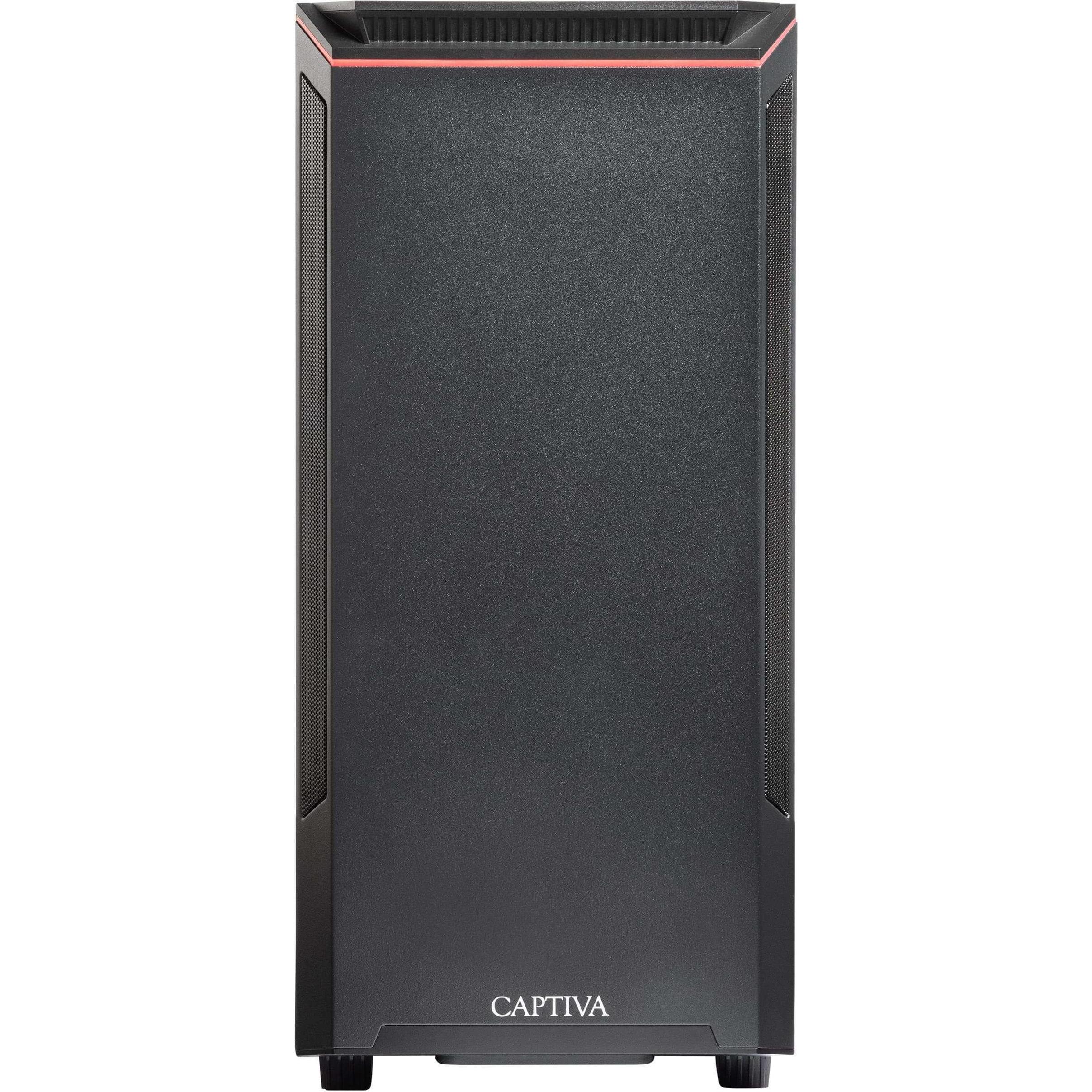 Thumbnail - Captiva Workstation I78-550 Core i7 RTX 4060 Ti (Intel Core i7-13700KF, 16 GB, 1000 GB, GeForce RTX 4060 Ti), PC, Schwar...