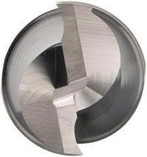 Produktbild Dormer Schaftfräser S638 Nenn-Ø 6,2 mm Radius 0,1 mm Schneidenlän HM Polished 30 ° Schneidenanzahl 2