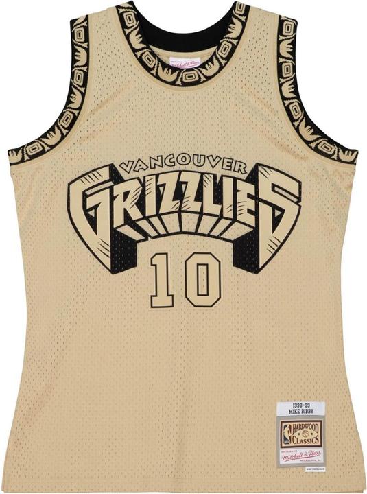 Immagine prodotto Mitchell & Ness Maglia Swingman Khaki Vancouver Grizzlies Mike Bibby - M (M)