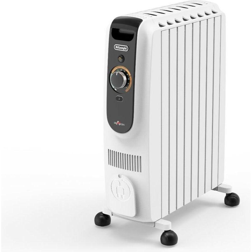 De'longhi Delonghi TRD50820 ÖLradiator, Radiatore, Bianco, Nero