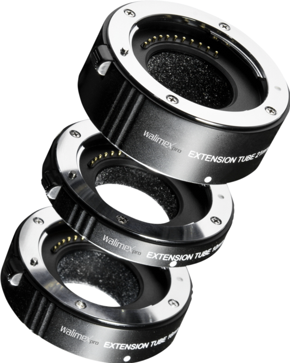 Image du produit Walimex Jeu de bagues-allonges pour Fuji X (Macro bague intermédiaire, Fujifilm X)