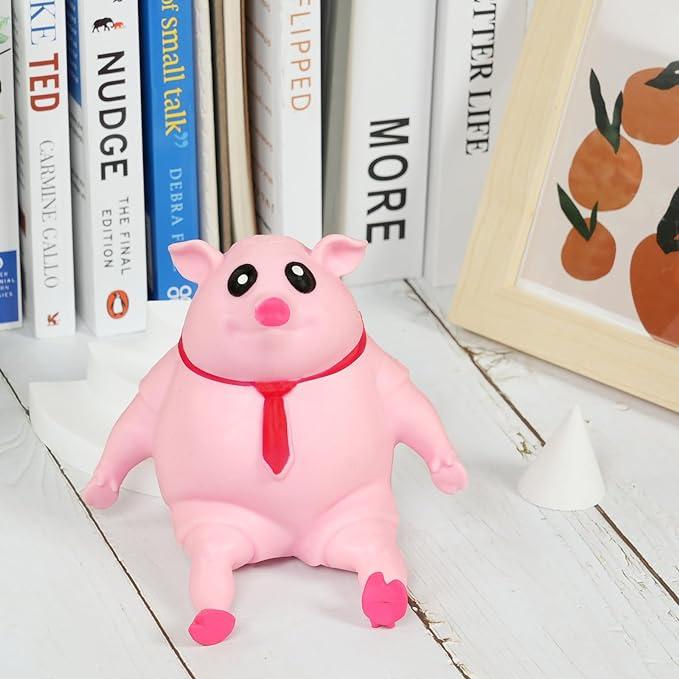 Produktbild I Am Creative Anti-Stress Knautsch Schwein 14.5x10cm Squishy Spielzeug Rosa