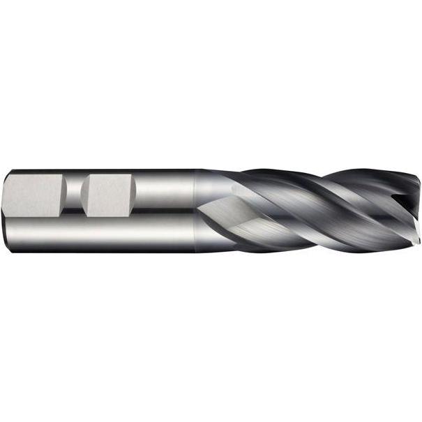 Dormer, Fräser, Schaftfräser S814HB DIN 6527 L Nenn-Ø 25 mm Gesamtlänge 121 mm Schneide HM AlCrN 34 ° Schneidenan...