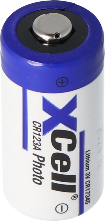 Actual product image XCell Lithium battery CR23 (1 pcs., RCR123A, 1550 mAh)