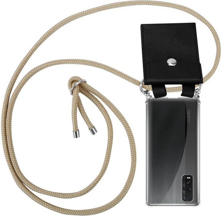 Produktbild Cadorabo TPU Handy Kette SILBER Cover