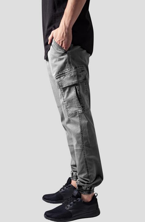 Actual product image Urban Classics Washed Cargo Twill Jogging Pants (Frequency band 38 (2600 MHz))