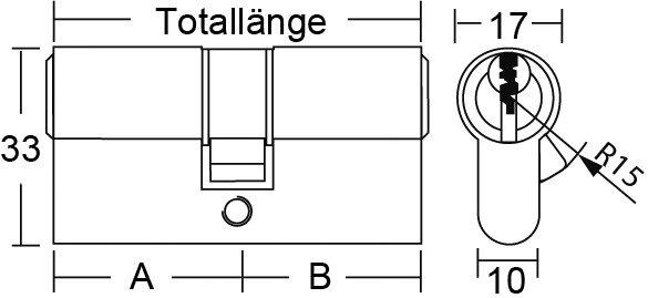 Produktbild Winkhaus Profil-Doppelzylinder Xpert 01 (Profilzylinder)