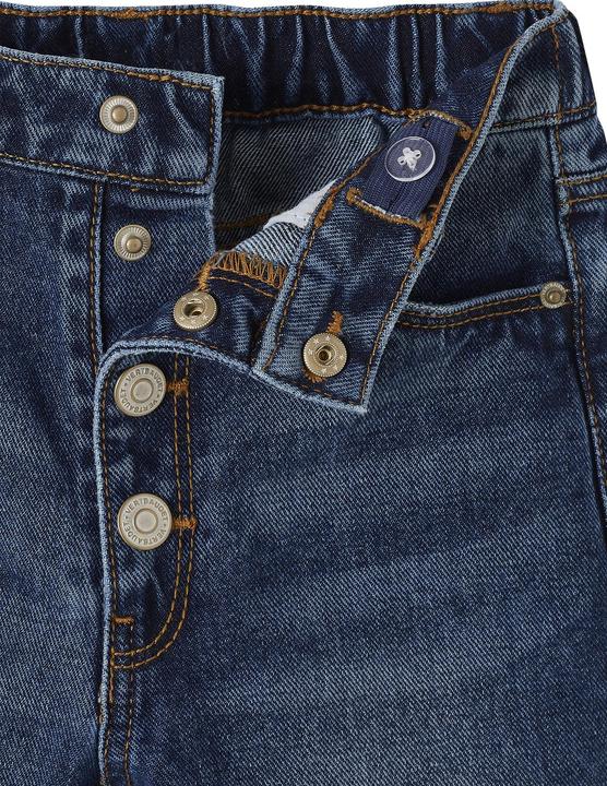 Actual product image Vertbaudet Mädchen Mom-Fit-Jeans, WATERLESS Hüftweite SLIM (134)