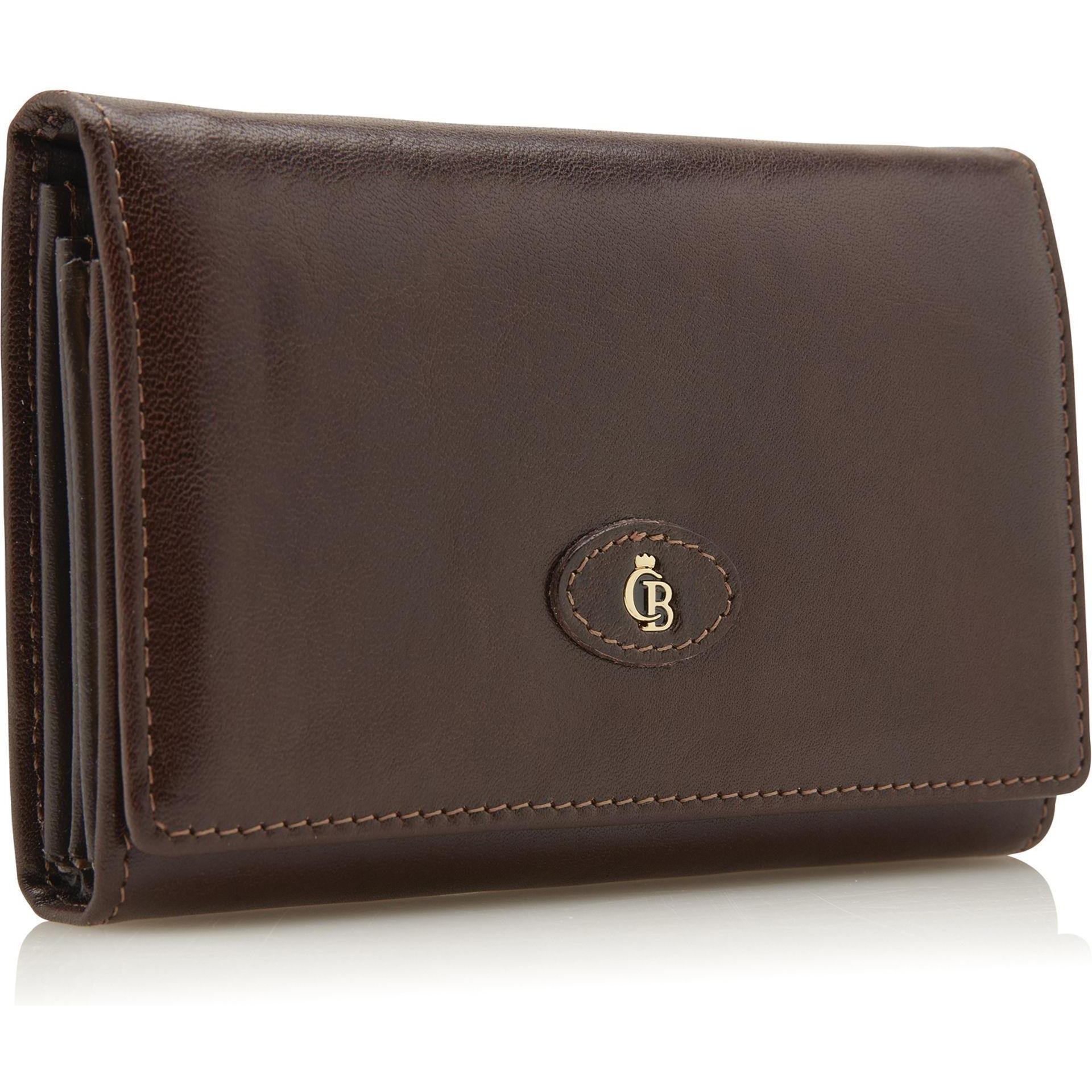 Thumbnail - Castelijn & Beerens, Damen, Portemonnaie, Gaucho Geldbörse RFID Leder 14 cm, Braun