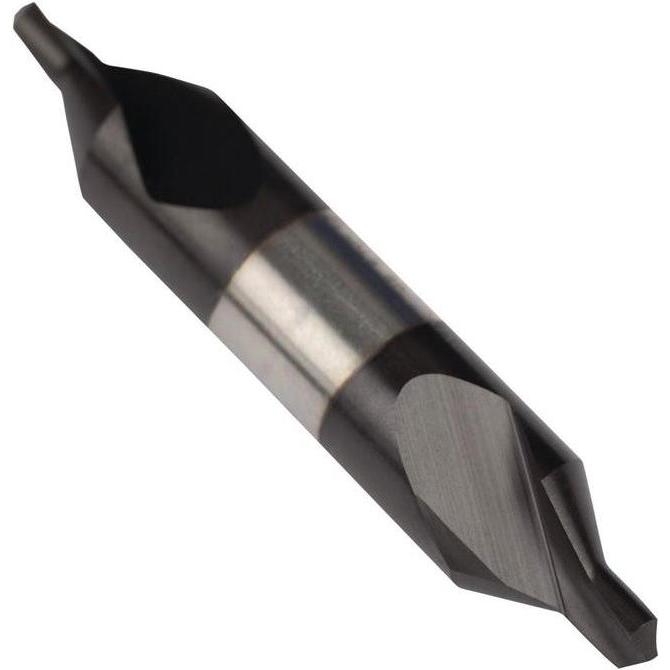 Dormer, Bohrereinsatz, Zentrierbohrer DIN 333A Nenn-Ø 2 mm HSS-E TiAlN Rechts 1 (2 Millimeter)