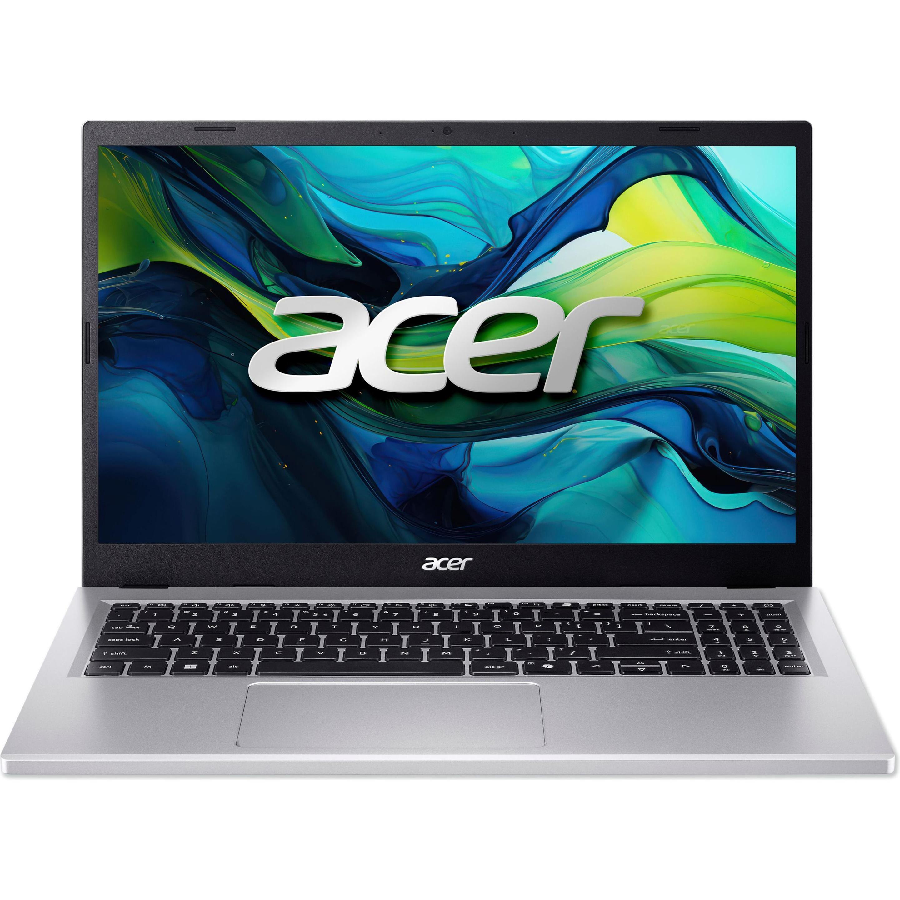 Acer Aspire Go 15 (15.60", 512 GB, 16 GB, DE, Intel Core i5-1334U), Notebook, Silber