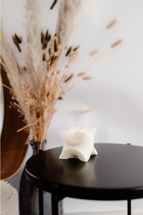 Image du produit Santabarbara Interior Design Bougie Fashionista 9 cm x 9 cm, Nature, 1 pièce (1 pcs)