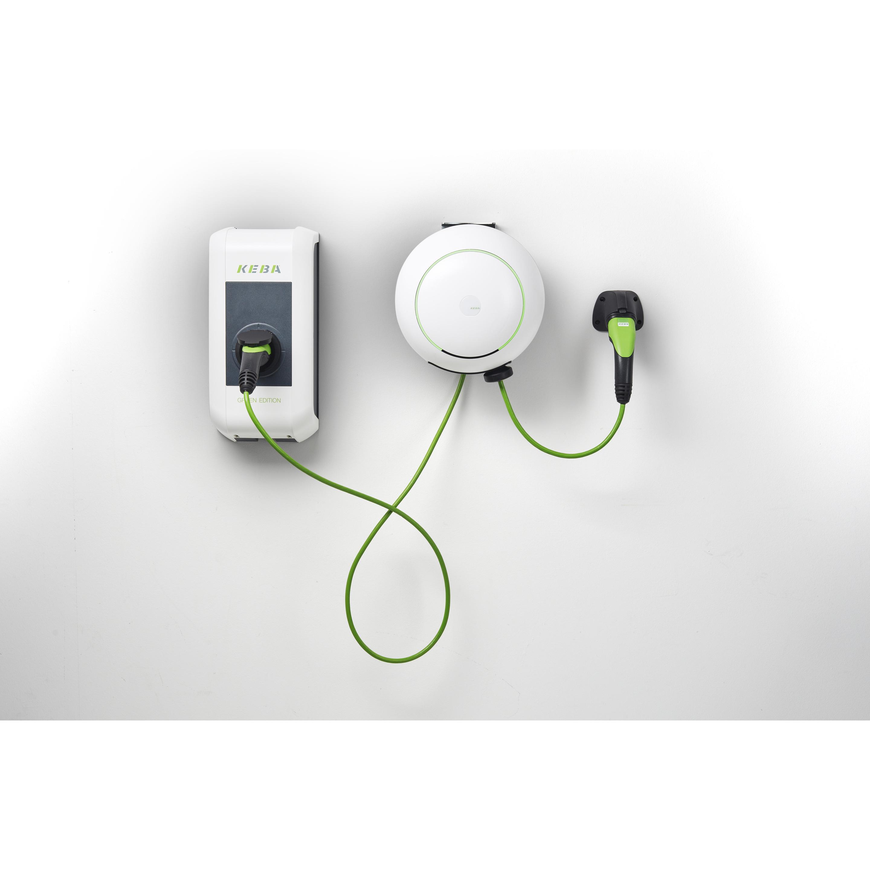 Keba, Elektroauto Ladezubehör, Ladekabel-Managementsystem