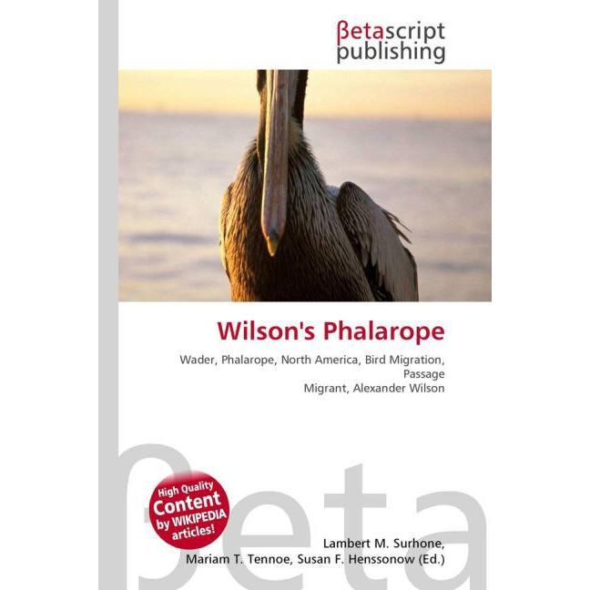 Wilson's Phalarope, Fachbücher