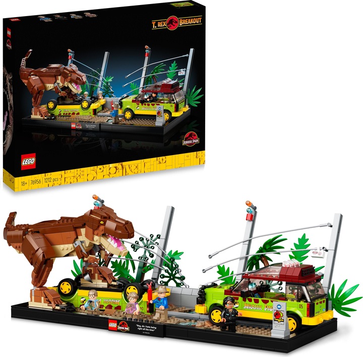 Immagine prodotto LEGO L'epidemia del T. Rex (76956, Set LEGO rari)