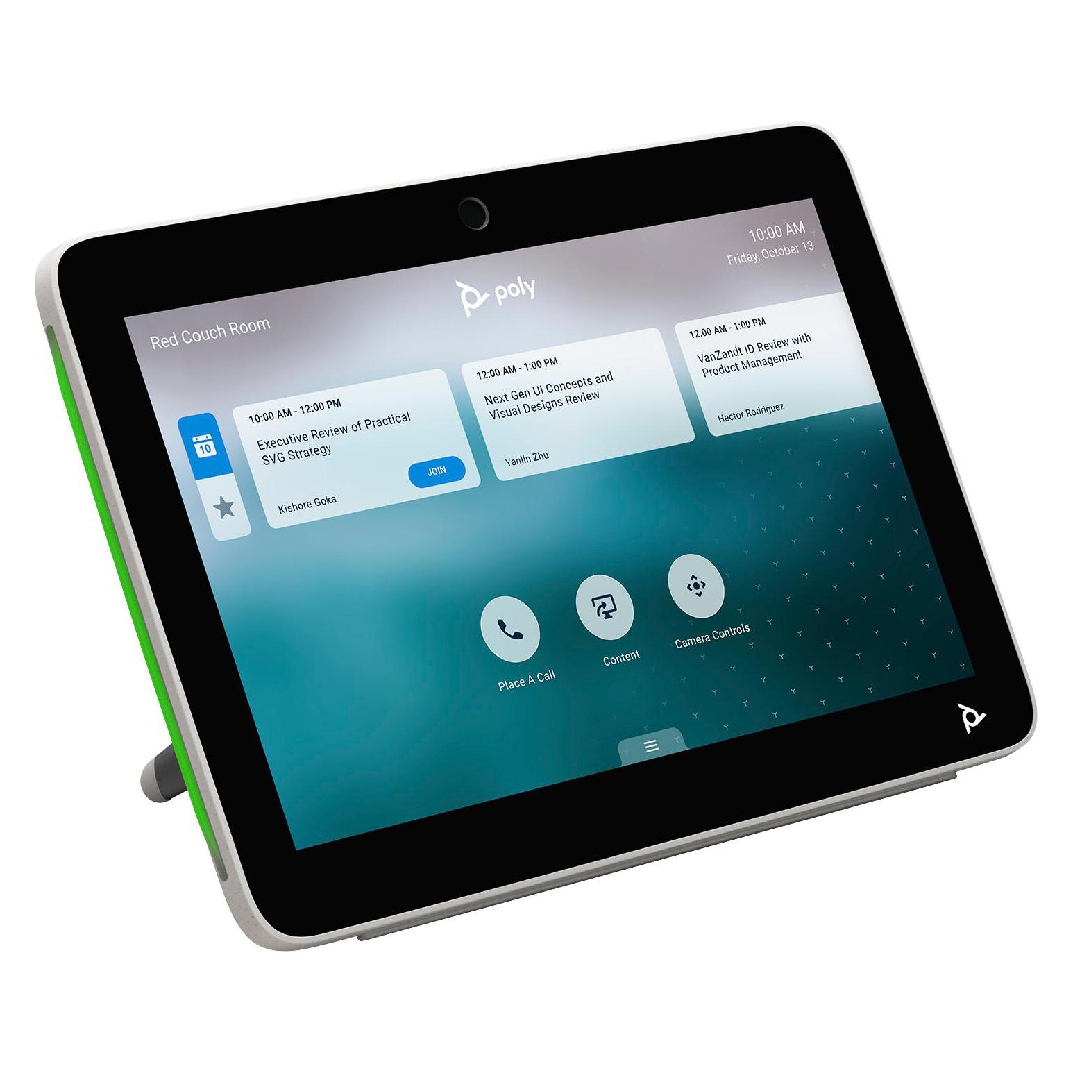 HP Poly TC10 Weisse Glashalterung, Konferenzgerät Zubehör