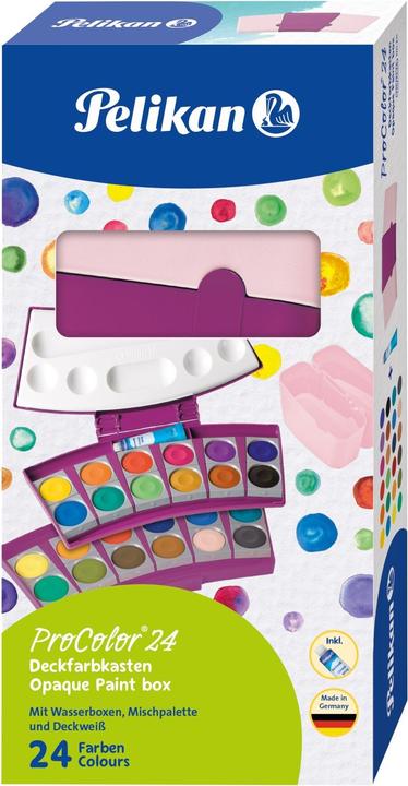 Actual product image Pelikan ProColor 735 opaque ink duct (Berry, Rose, 24 ml)