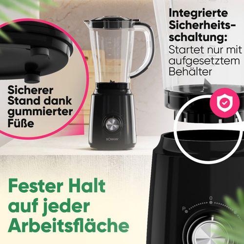 Actual product image Bomann UM 6091 CB schwarz (500 W)