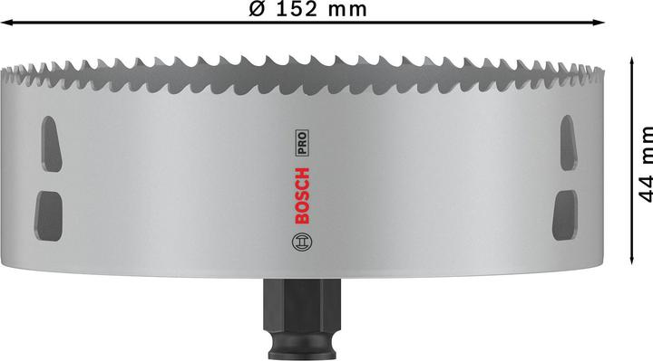 Actual product image Bosch Professional Zubehör PRO Multi Material PC Plus (152 mm)
