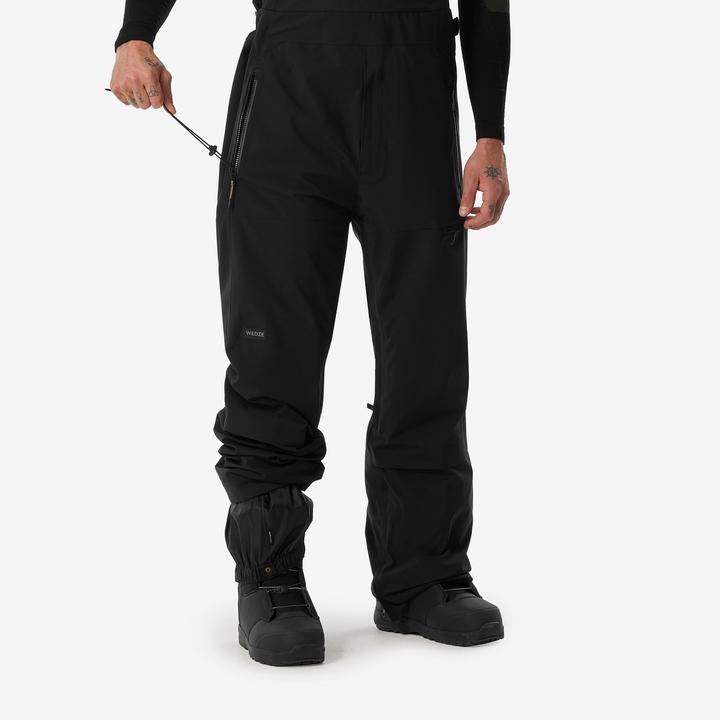Produktbild Dreamscape Snowboardhose Latzhose Herren wasserdicht - 900 schwarz (L)