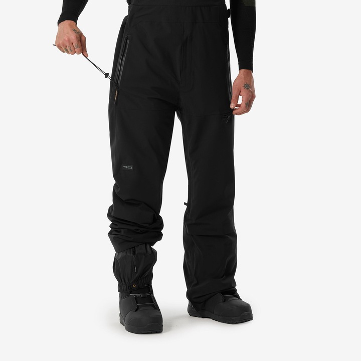 Produktbild Dreamscape Snowboardhose Latzhose Herren wasserdicht - 900 schwarz (M)