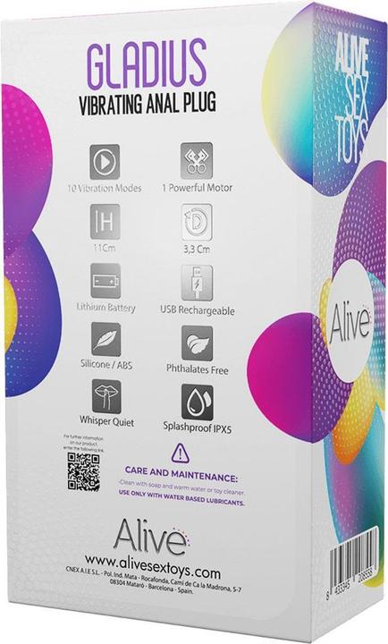 Image du produit - Gladius Anal Vibrator Plug