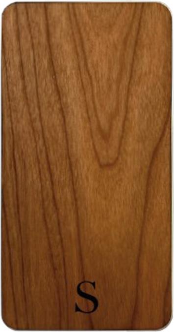 Image du produit Safari Selection Powerbank WOODCHARGER rouge cerise