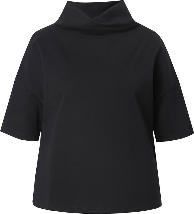 Produktbild Ulla Popken Sweatshirt, Oversized, Schalkragen, Halbarm (50, 52)
