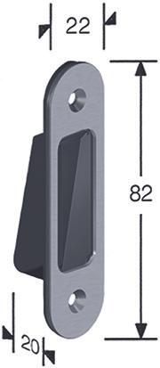 Immagine prodotto Noha Serrature da infilare magnetiche 2.0 (Serratura a mortasa)