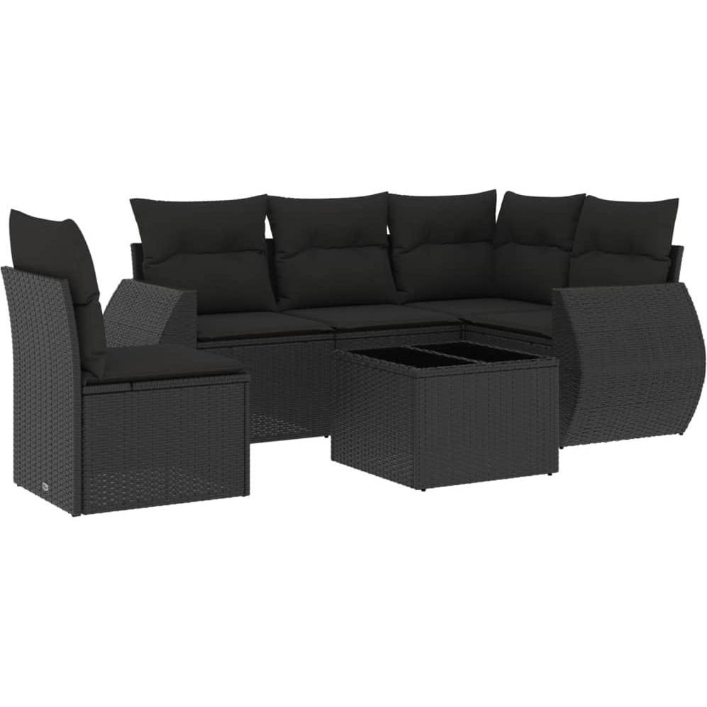 VidaXL, Gartenlounge, 10-tlg. Garten-Lounge-Set mit Kissen
