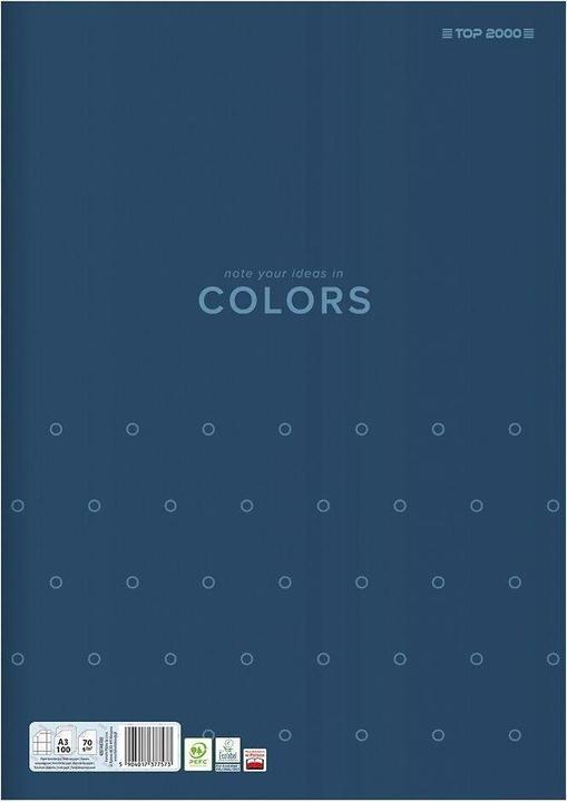 Actual product image TOP A3/100K Farben blaues Büropapier (A3)