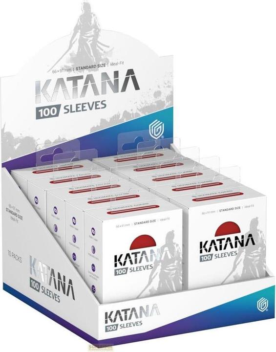 Actual product image Ultimate Guard Katana Sleeves Standardgrösse Rising Sun (100)