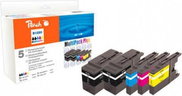 Produktbild Peach Tinte Brother LC-1280 Combi Pack + (C, M, Y)