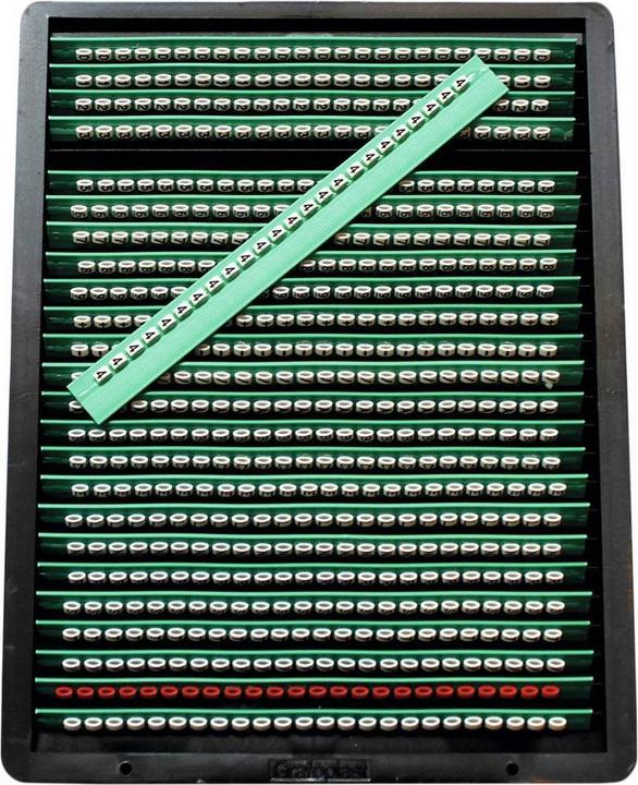 Lapp Strisce 3M Trasp "4" WH