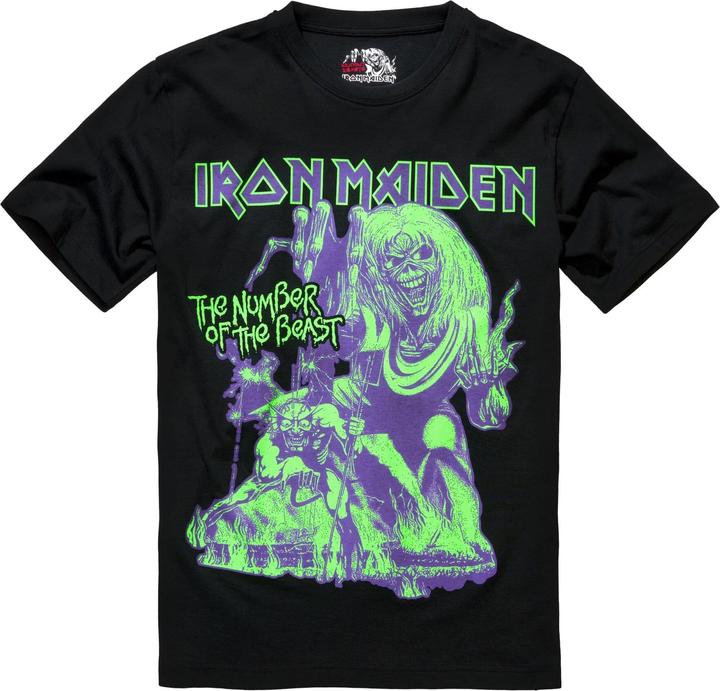 Actual product image Brandit Iron Maiden NOTB ( glow in the dark pigment) - 137553 (XL)