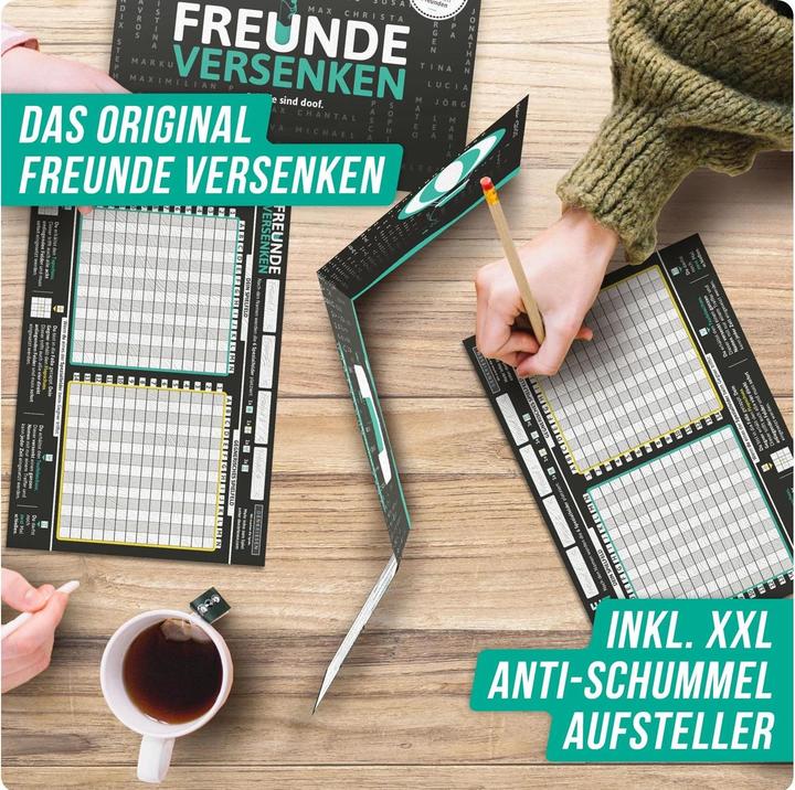 Produktbild Denkriesen Freunde Versenken (d) (Deutsch, 2 Spieler)