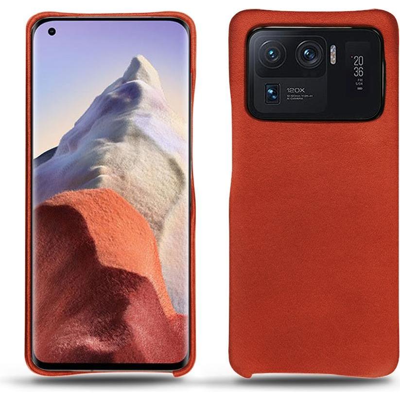 Noreve Lederschutzhülle (Xiaomi Mi 11 Ultra), Smartphone Hülle, Orange
