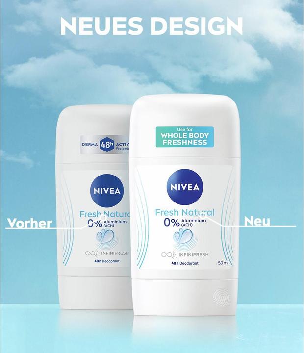 Produktbild NIVEA Fresh Natural Stick (Stick)