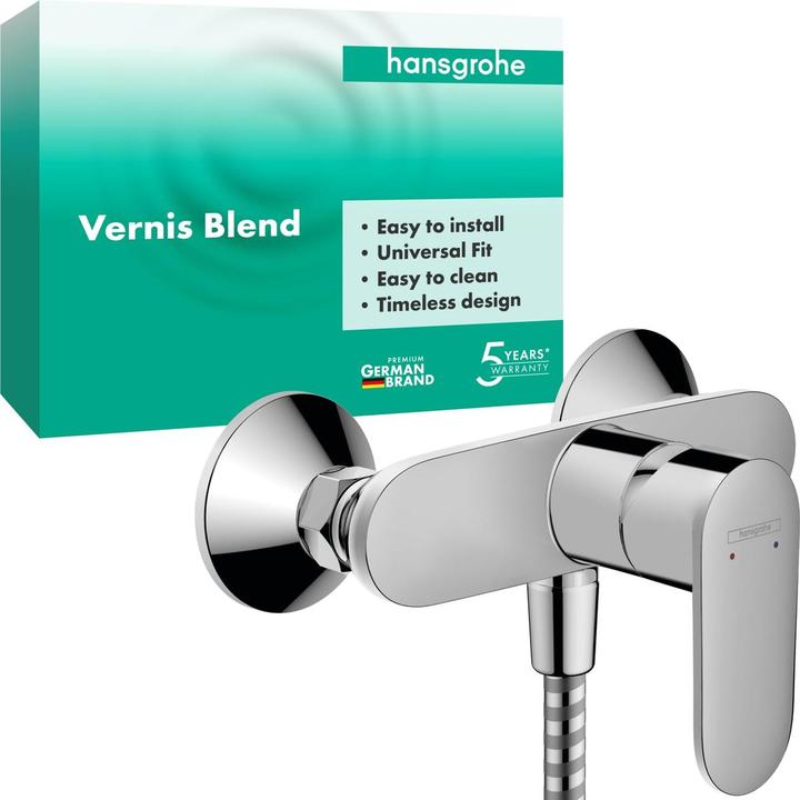 Actual product image hansgrohe Vernis Blend surface-mounted single-lever shower mixer