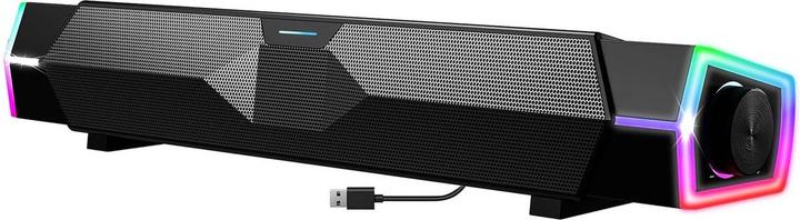 Spirit Of Gamer Enceinte barre de son Fanatic 200 RGB (Noir)