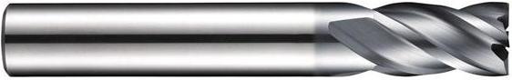 Produktbild Dormer Schaftfräser S804HA DIN 6527 K Nenn-Ø 2 mm Gesamtlänge 50 mm Schneidenl HM AlCrN 34 ° Schneidenan...