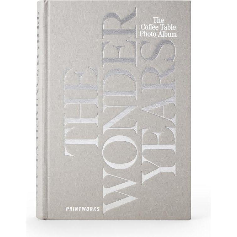 Printworks, Fotoalbum, buch the wonder years
