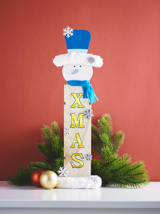 Image du produit VBS Figurine sur pied "Bonhomme de neige", éclairage inclus