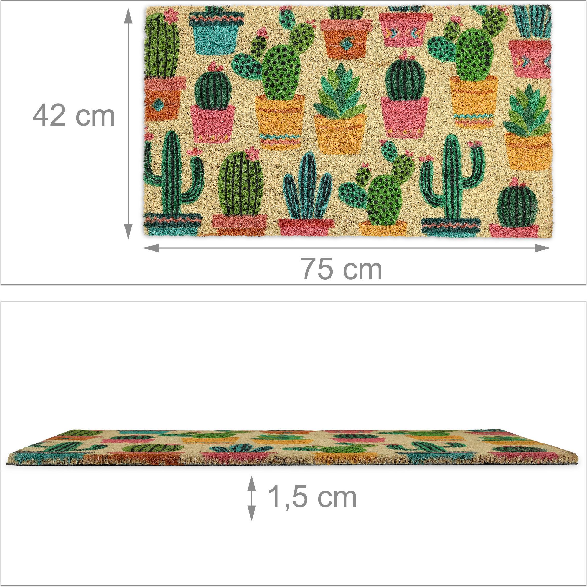 Thumbnail - Relaxdays, Fussmatte, Fussmatte (75 x 42 x 1.5 cm)