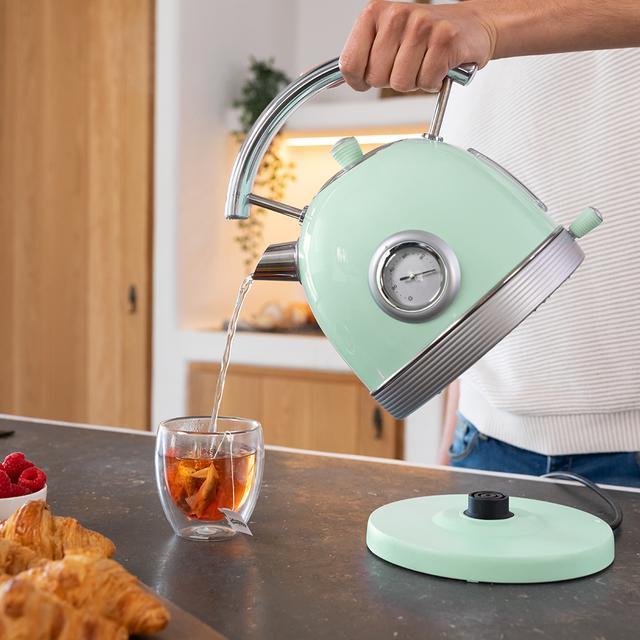 Produktbild Cecotec Hervidor De Agua Thermosense 420 Vintage Light Green (1.80 l)